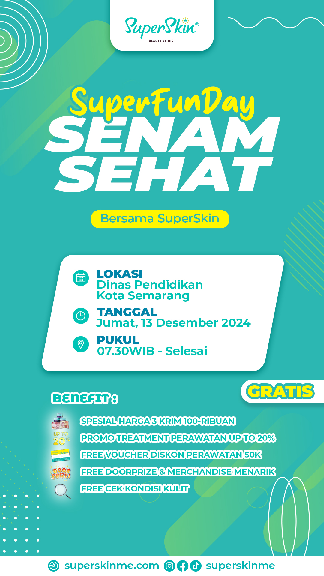 Super Fun Day: Senam Sehat Bersama Superskin!